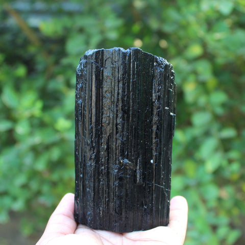 Natural Black Tourmaline Raw Stone - 770 grams