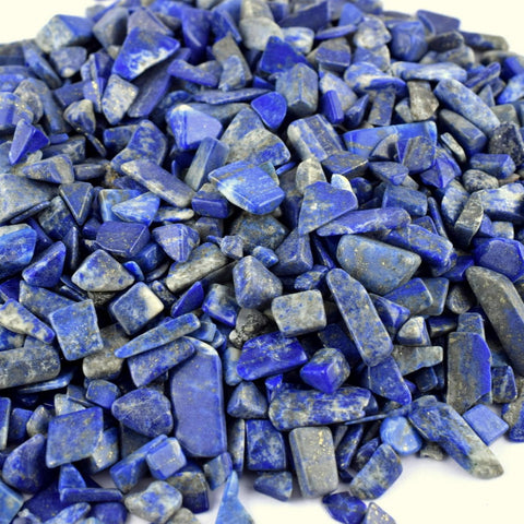 Natural Lapis Lazuli Chips Pack of 250 grams (Wholesale)