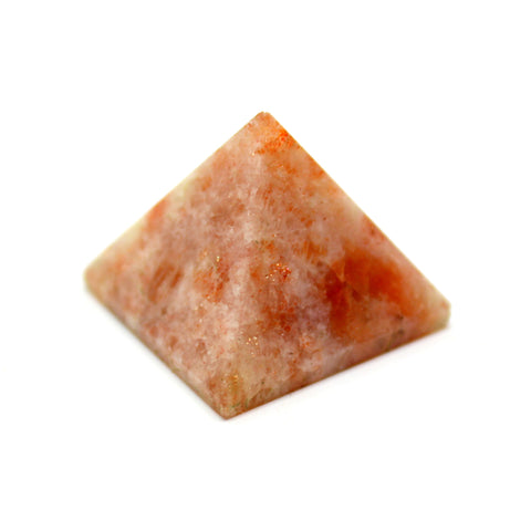 Natural Sunstone 50 mm Pyramid