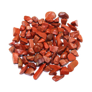 Natural Red Jasper Chips Pack of 250 grams