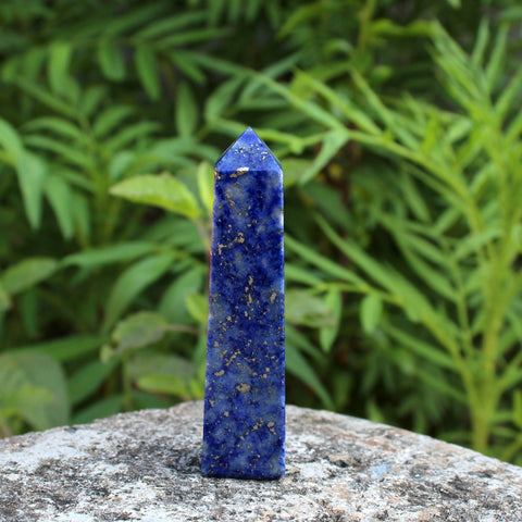 Natural Lapis Lazuli Tower Point - 80 mm