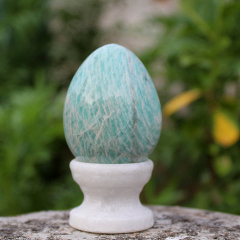 Natural Amazonite Egg 55 mm