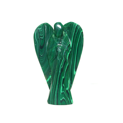Malachite 3 inch Hand Carved Angel