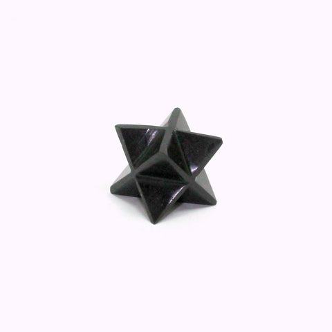 Natural Black Tourmaline Merkaba Star 20 mm