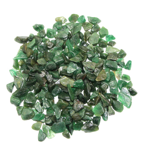 Natural Green Jade Chips