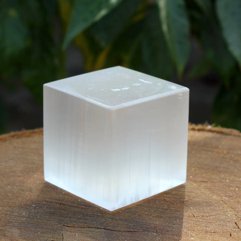 Natural 50 mm Selenite Cube