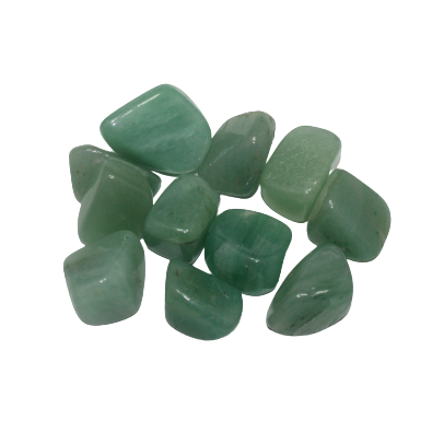 1 Kg Natural Green Aventurine Tumbled Stone - Wholesale