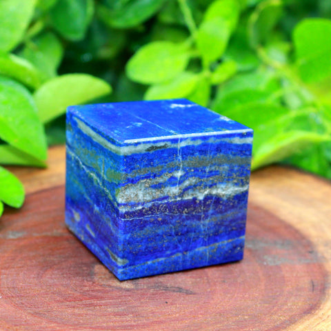 Natural 50 mm Lapis Lazuli Cube