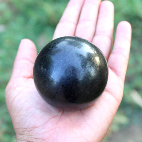 Natural 50 mm Black Tourmaline Sphere