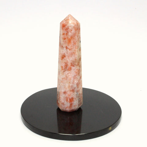 Natural Sunstone Tower Point - 80 mm