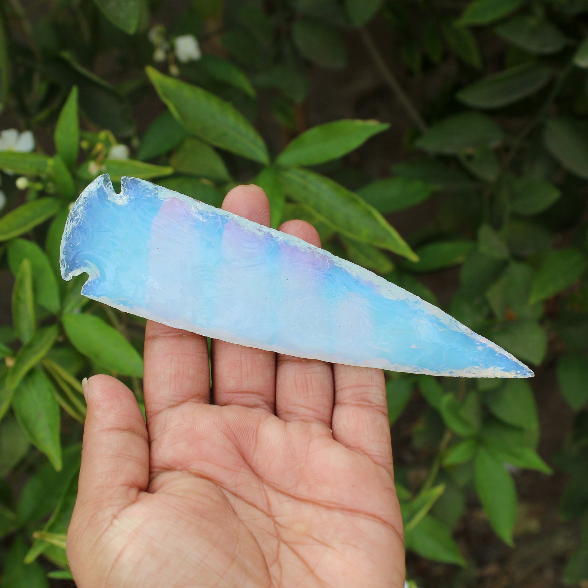 Opalite 6 inch Arrowhead