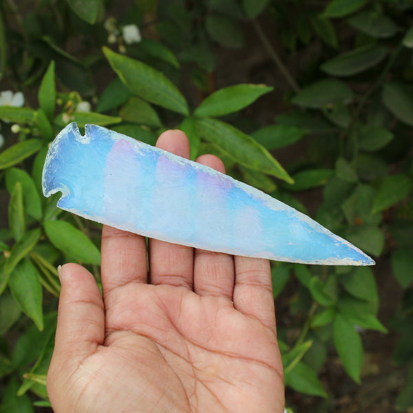Opalite 6 inch Arrowhead