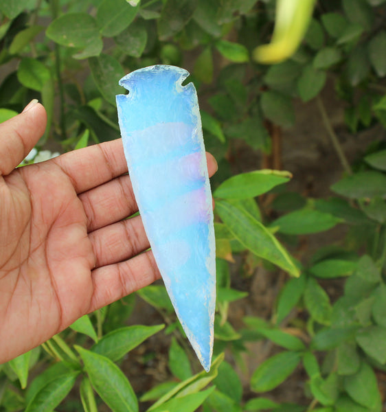 Opalite 6 inch Arrowhead