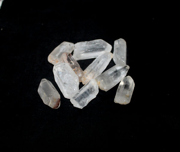 Natural Clear Quartz Raw Points - 250 grams