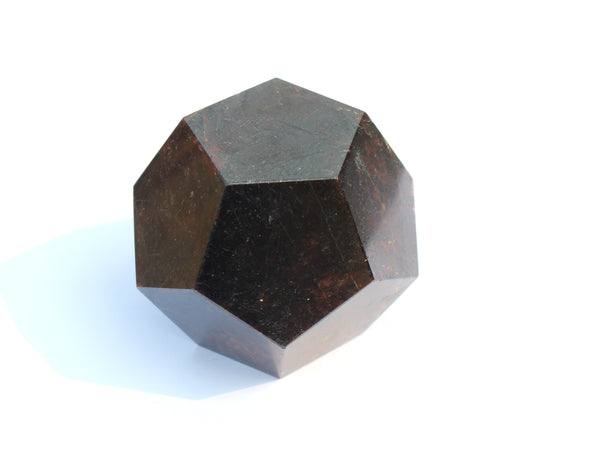 Natural Large Garnet Dodecahedron
