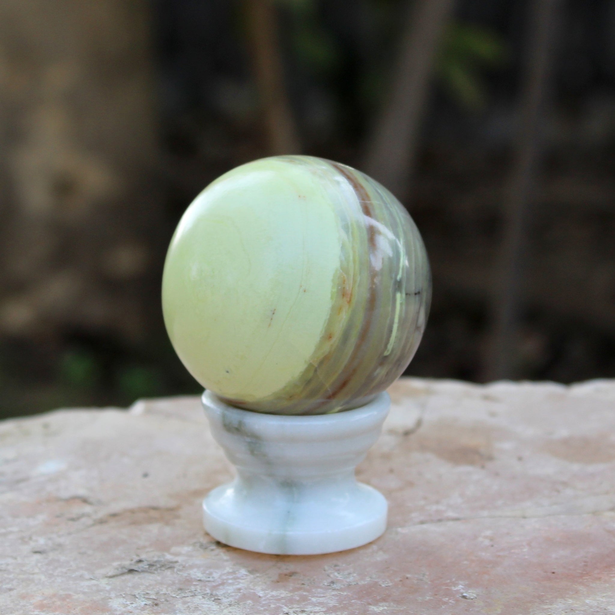 Natural Serpentine Sphere 50 mm