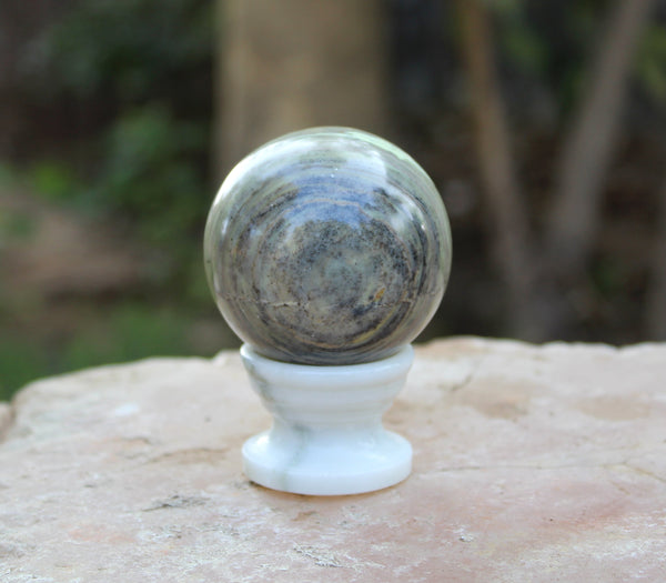 Natural Serpentine Sphere 50 mm