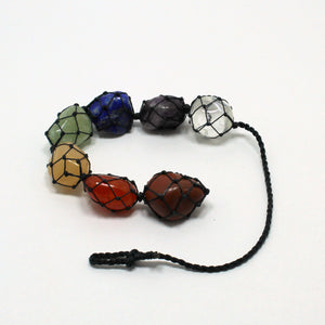 Natural 7 Chakra Tumble Stone Hanger