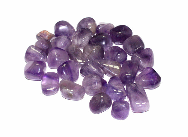 Natural Amethyst Tumbled Stone Pack of 100 grams - Wholesale