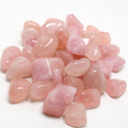 1 Kg Rose Quartz Tumbled Stone - Wholesale