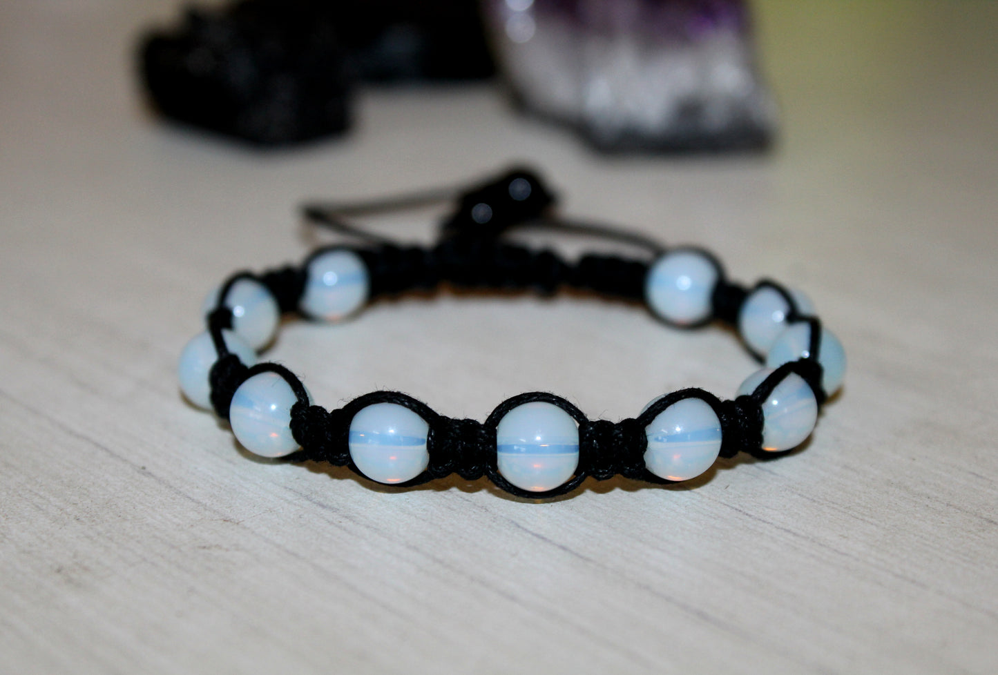Opalite Macrame Bracelet