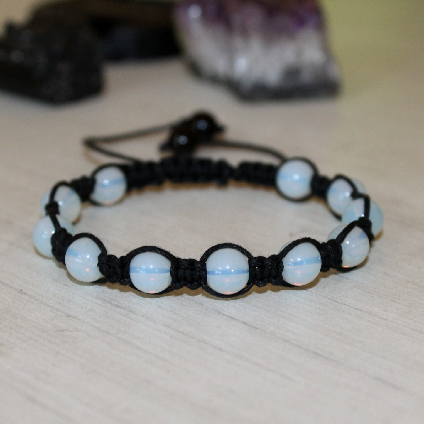 Opalite Macrame Bracelet
