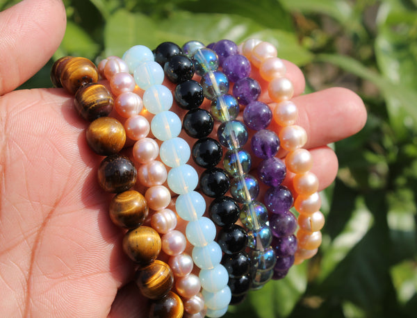 Opalite Bead Bracelet