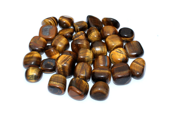 1 Kg Tiger Eye Tumbled Stone - Wholesale