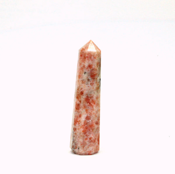 Natural Sunstone Tower Point - 80 mm