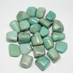 1 Kg Natural Amazonite Tumbled Stone - Wholesale