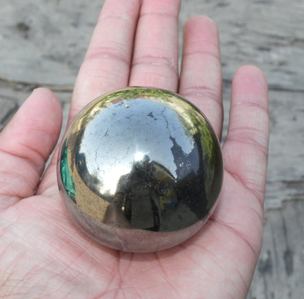 Natural 52 mm Pyrite Sphere