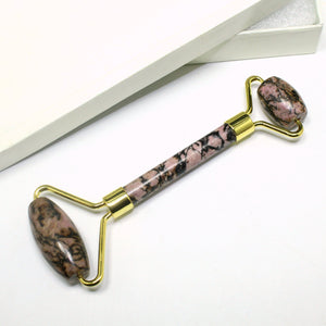 Natural Rhodonite Massage Roller