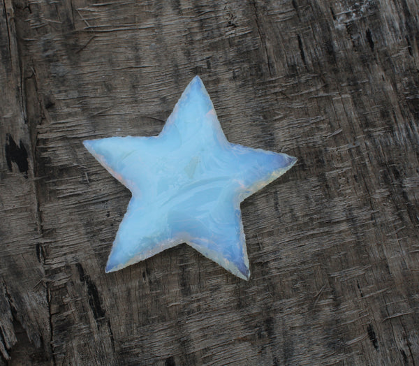 Opalite Raw Large Star