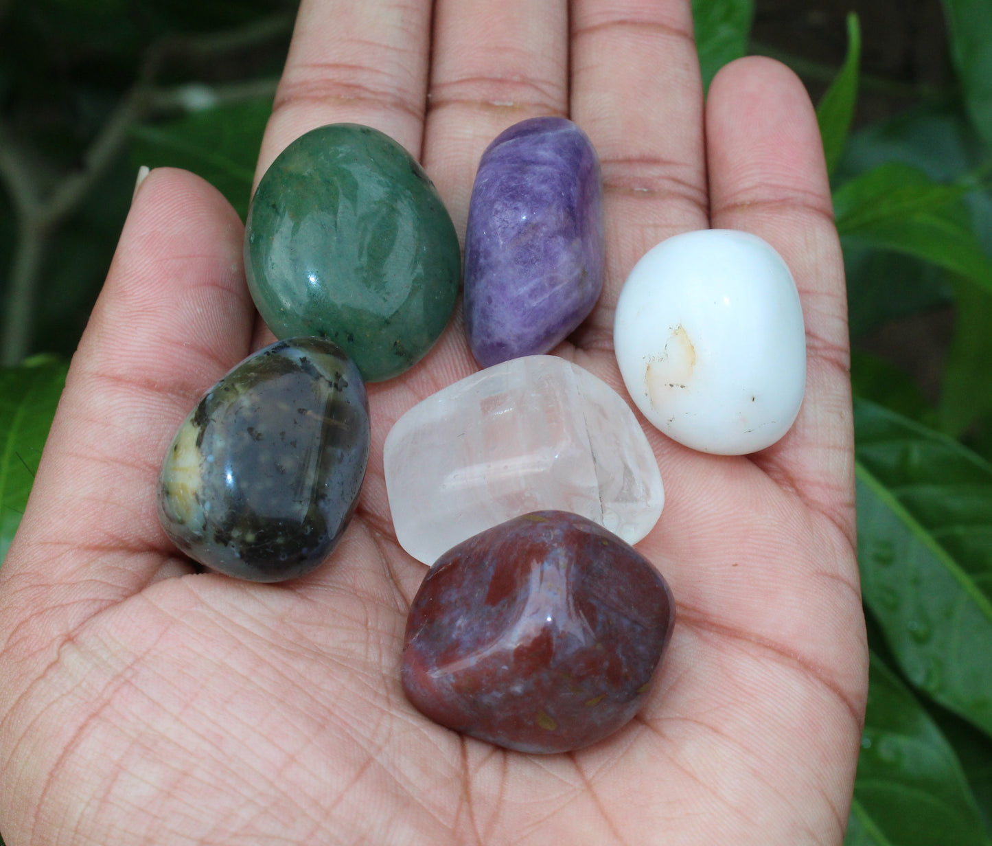 1 Kg Natural Mixed Gemstone Tumbled Stone - Wholesale