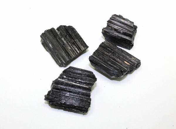 Natural Black Tourmaline Raw Stone