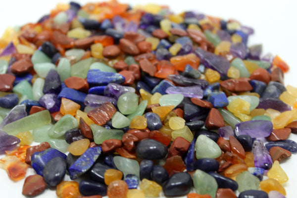 Natural 7 Chakra Mix Chips Pack of 250 grams