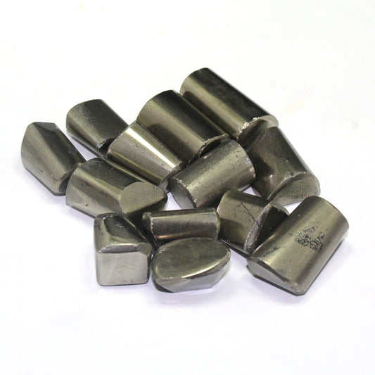 1 Kg Pyrite Tumbled Stone - Wholesale