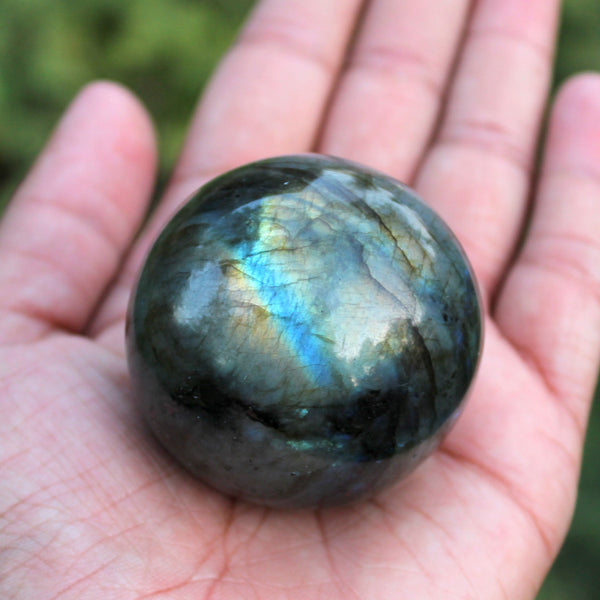 Natural Labradorite 55 mm Sphere