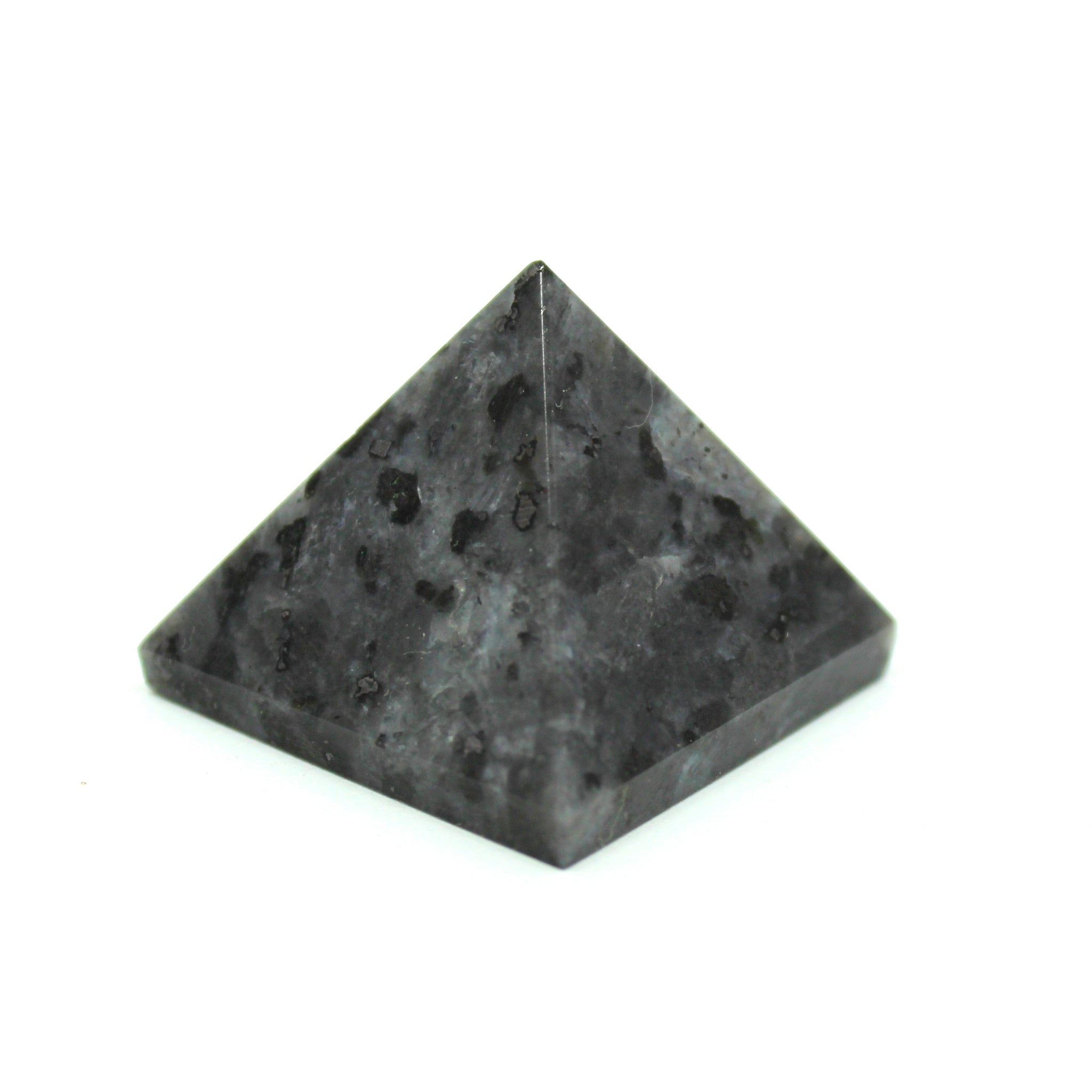 Natural Larvikite Pyramid 50 mm