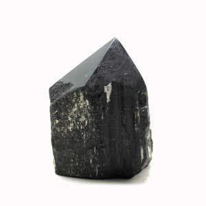 Natural 2.5 inch Raw Black Tourmaline Point